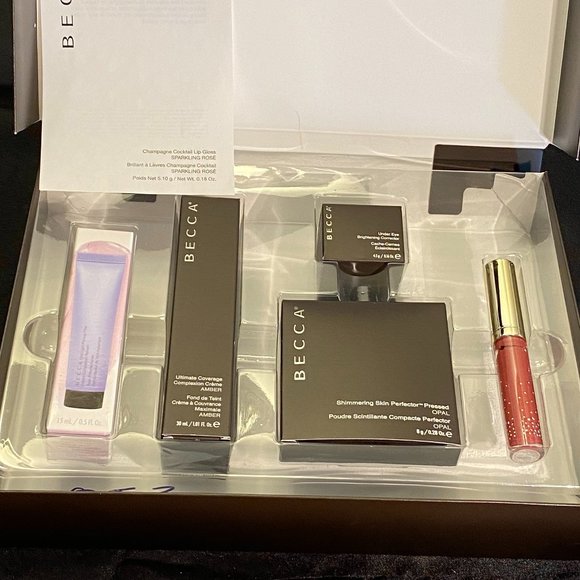 BECCA Ultimate Perfection Complexion 5-piece Kit AMBER NEW in Box - Picture 1 of 11